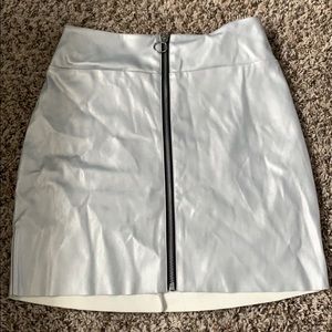 Pleather skirt